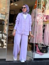 7433 TENSEL TAKIM LİLA