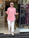 7533 TENSEL GÖMLEK PEMBE
