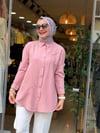 7533 TENSEL GÖMLEK PEMBE