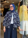 8956 KISA CEKET LACİVERT