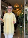 9697 DANTELLİ GÖMLEK SARI