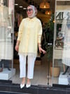 9697 DANTELLİ GÖMLEK SARI