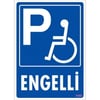 SÖNSAN UYARI LEVHALARI ''ENGELLİ PARK YERİ'' PVC 25*35