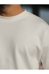 Bisiklet Yaka Oversize Şardonlu Basic Erkek Sweatshirt %95 PAMUK 9901
