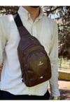 Çapraz Askılı Çanta - Göğüs Çanta Kulaklık Çıkışlı - Omuz Çanta Tek Kol Bodybag
