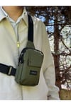 Kumaş Telefon Bölmeli Çapraz Omuz Çanta Göğüs Seyahat Günlük Bodybag