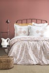 Apricitas Home Celeste Mercan %100 Pamuk Çift Kişilik Dört Mevsim Nevresim Takımı