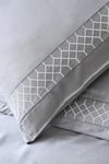Apricitas Home Hera Gray Çift Kişilik %60 Bambu %40 Pamuk Nakışlı Nevresim Takımı