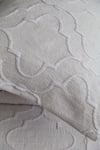 Apricitas Home Serene Gri %100 Pamuk Nevresim Takımı, Battaniye ve Yatak Örtüsü Seti