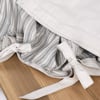 Ecocotton Ala Yeşil Çift Kişilik %100 Organik Pamuk Keten Nevresim Takımı
