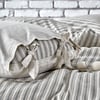 Ecocotton Ala Yeşil Çift Kişilik %100 Organik Pamuk Keten Nevresim Takımı