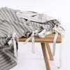 Ecocotton Ala Yeşil Çift Kişilik %100 Organik Pamuk Keten Nevresim Takımı