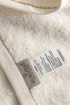 Ecocotton Arus Krem/Krem %100 Organik Pamuk 4 Parça Hamam Seti