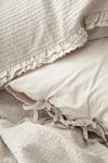 Ecocotton Ayda Bej Çift Kişilik %100 Organik Pamuk Nevresim Takımı