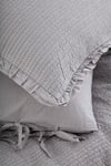 Ecocotton Ayda Gri Çift Kişilik %100 Organik Pamuk Nevresim Takımı