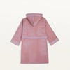 Ecocotton Balerin Pudra 3/4 Yaş %100 Organik Pamuk Kız Çocuk Bornoz
