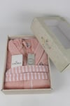Ecocotton Balerin Pudra 7/8 Yaş Organik Çocuk Bornoz