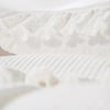 Ecocotton Dina Krem %100 Organik Pamuk Çift Kişilik Pike Yatak Örtüsü 