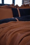 Ecocotton Dina Terra Çift Kişilik %100 Organik Pamuk Pike/Yatak Örtüsü