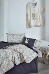 Ecocotton Dogi Antrasit Organik Bebek Nevresim Takımı