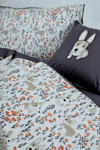 Ecocotton Dogi Antrasit Organik Bebek Nevresim Takımı