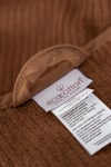 Ecocotton Hüma Kahve %100 Pamuk 3 Parça Havlu Seti