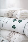 Ecocotton İmre Bej-Yeşil 