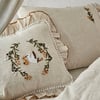 Ecocotton Polina Bej Organik Bebek Nevresim Takımı