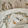 Ecocotton Polina Bej Organik Bebek Nevresim Takımı