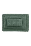 Green Black Anisa Yeşil %100 Pamuk Jakarlı 3 Parça Hamam Havlu Seti