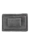 Green Black Arina Antrasit %100 Pamuk 3 Parça Air Twist Havlu/Hamam Seti