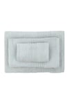 Green Black Arina Gri %100 Pamuk 3 Parça Air Twist Havlu/Hamam Seti
