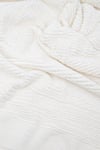Green Black by Ecocotton Arina Krem %100 Pamuk 3 Parça Air Twist Havlu/Hamam Seti