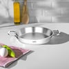 Nehir Silver Çelik Omlet Sahan 18 cm