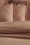 Novella Home Nil Kahve Tek Kişilik %100 Pamuk Yıkamalı Nevresim Takımı