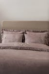Zebra Casa Dreamy Mürdüm Comforter Yatak Örtüsü Seti
