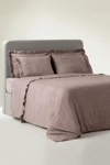 Zebra Casa Dreamy Mürdüm Comforter Yatak Örtüsü Seti