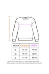 Kadın Beyaz Barbie Baskılı Kalın 3 İplik Şardonlu Polarlı Oversize Sweatshirt Tunik %100 Pamuk