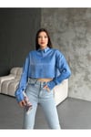 Kadın Parlak Simli Kısa Oversize Basic Parlak Saten Gömlek Yeni Sezon Crop Saten Gömlek