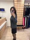 Antrasit Degaje Yaka Fitilli Kazak