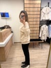 Bej Taşlı Sweatshirt