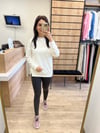 Ekru Yanları Yırtmaçlı Sweat