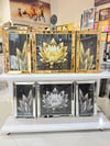 Gold 3 Lü Lotus Çiçeği