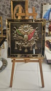 Gold Osmanlı Arması Tablo