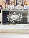 Gümüş Lotus Çiçeği Tablo