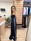 Lacivert Straplez Takım