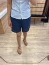 Mavi Çizgili Bluz