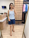Mavi Çizgili Bluz