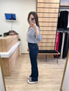 Mavi Geniş Paça Kot Pantolon