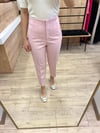 Pembe Önü Flatolu P antolon